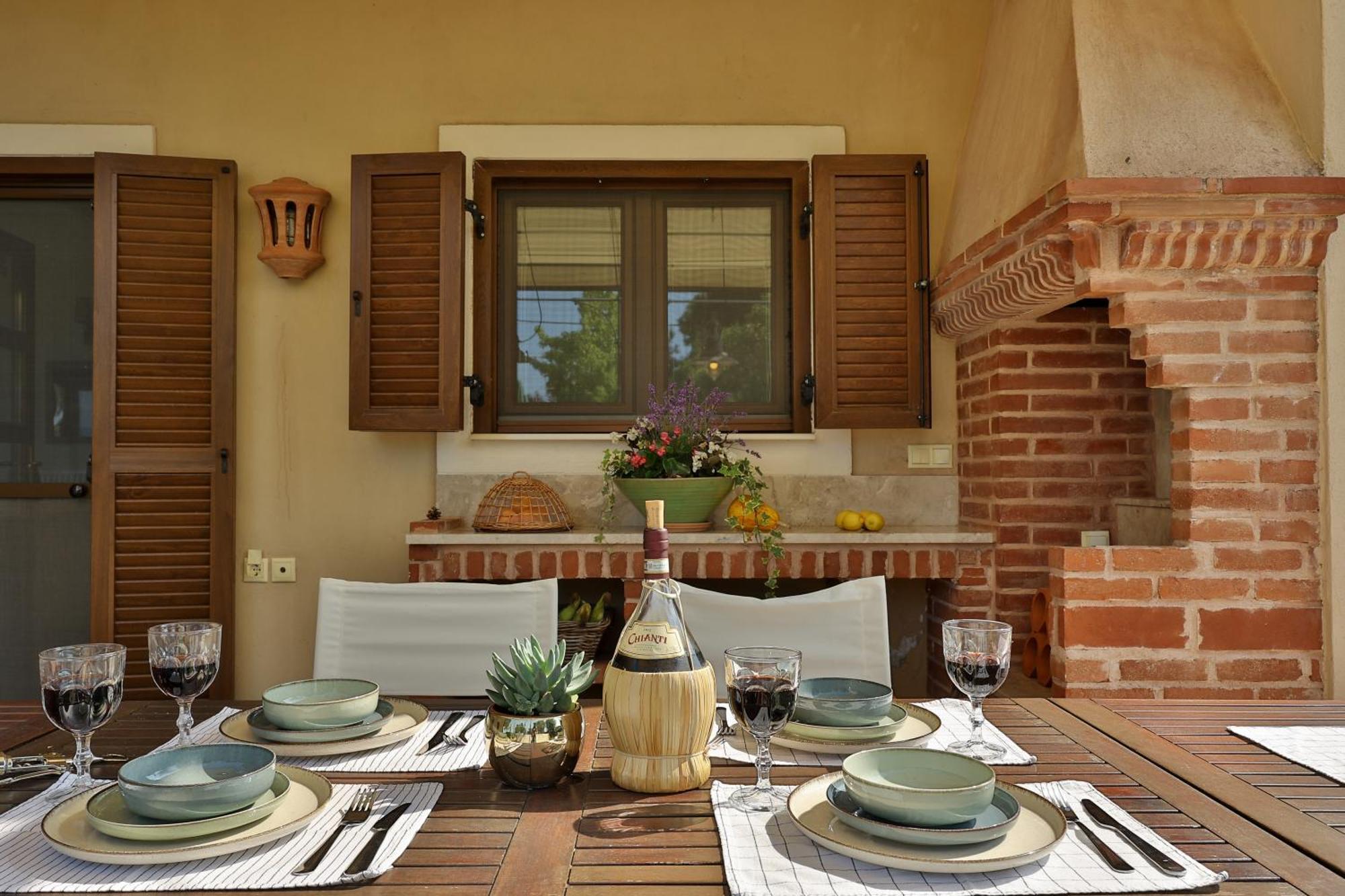 ליטוחורון Οlives And Vines All Seasons Villa מראה חיצוני תמונה